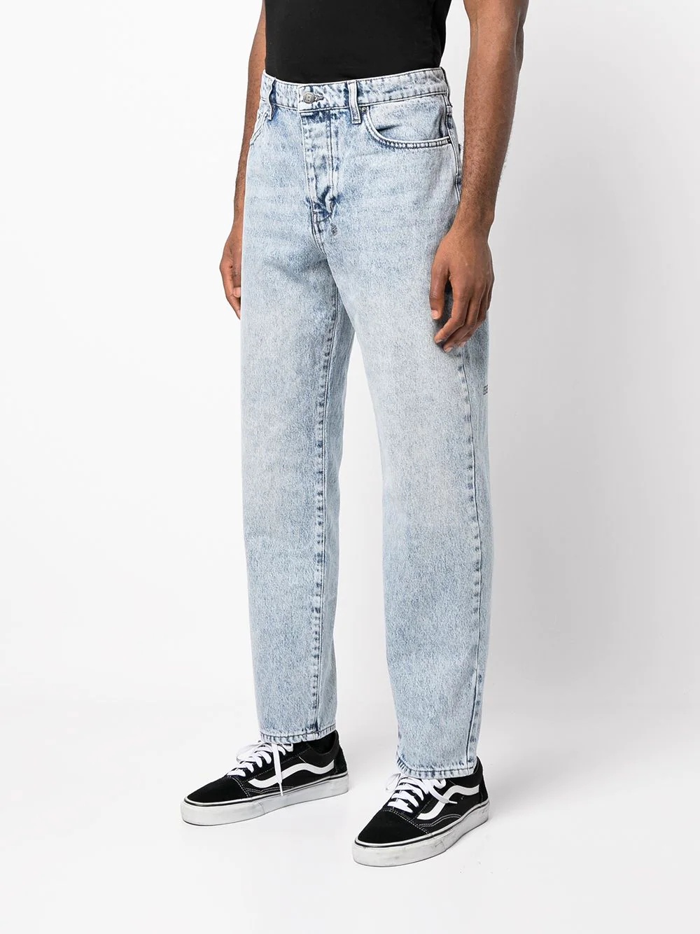 acid-wash denim jeans - 3