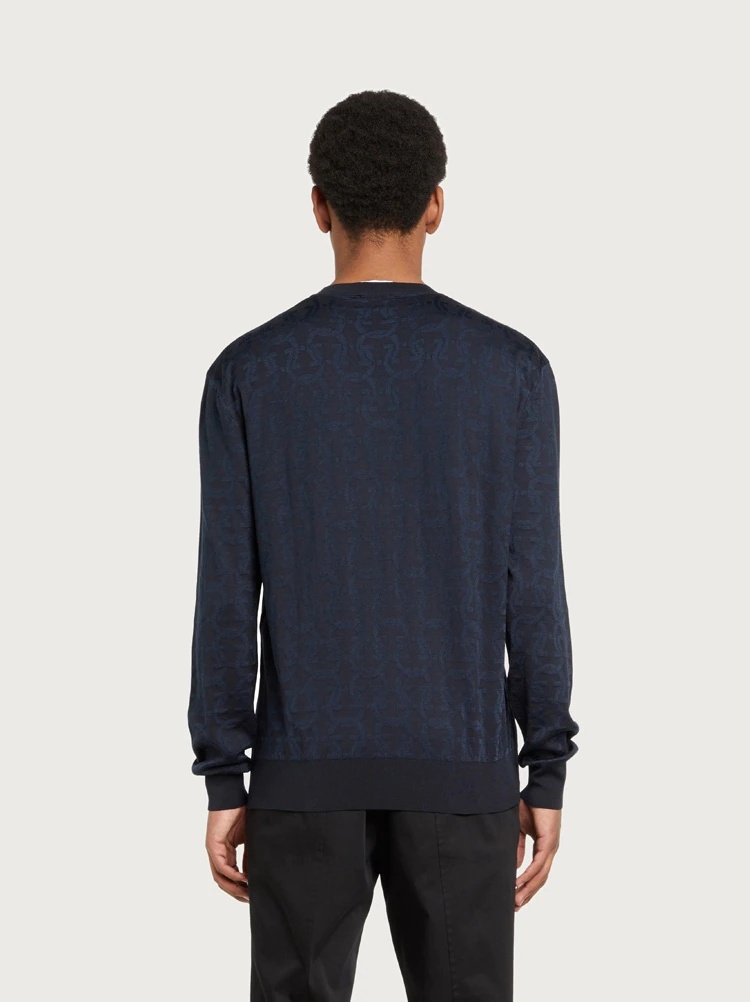 GANCINI ROUND NECK SWEATER - 3