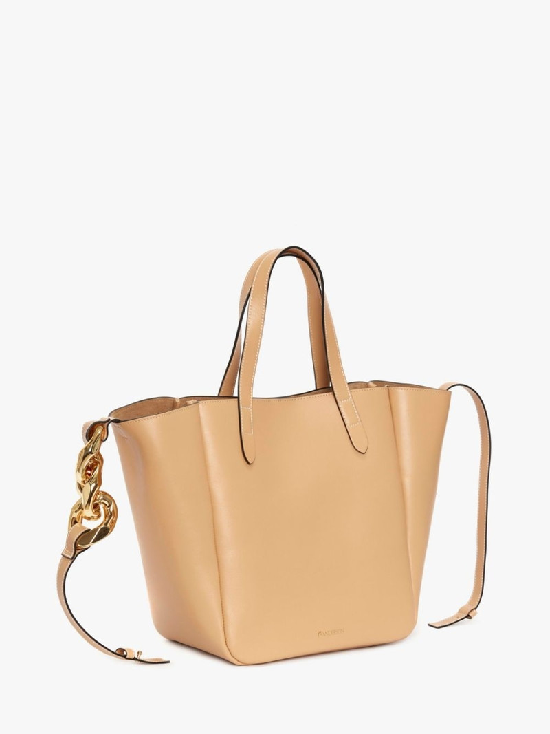 JW Anderson SMALL CHAIN CABAS - LEATHER CROSS BODY outlook