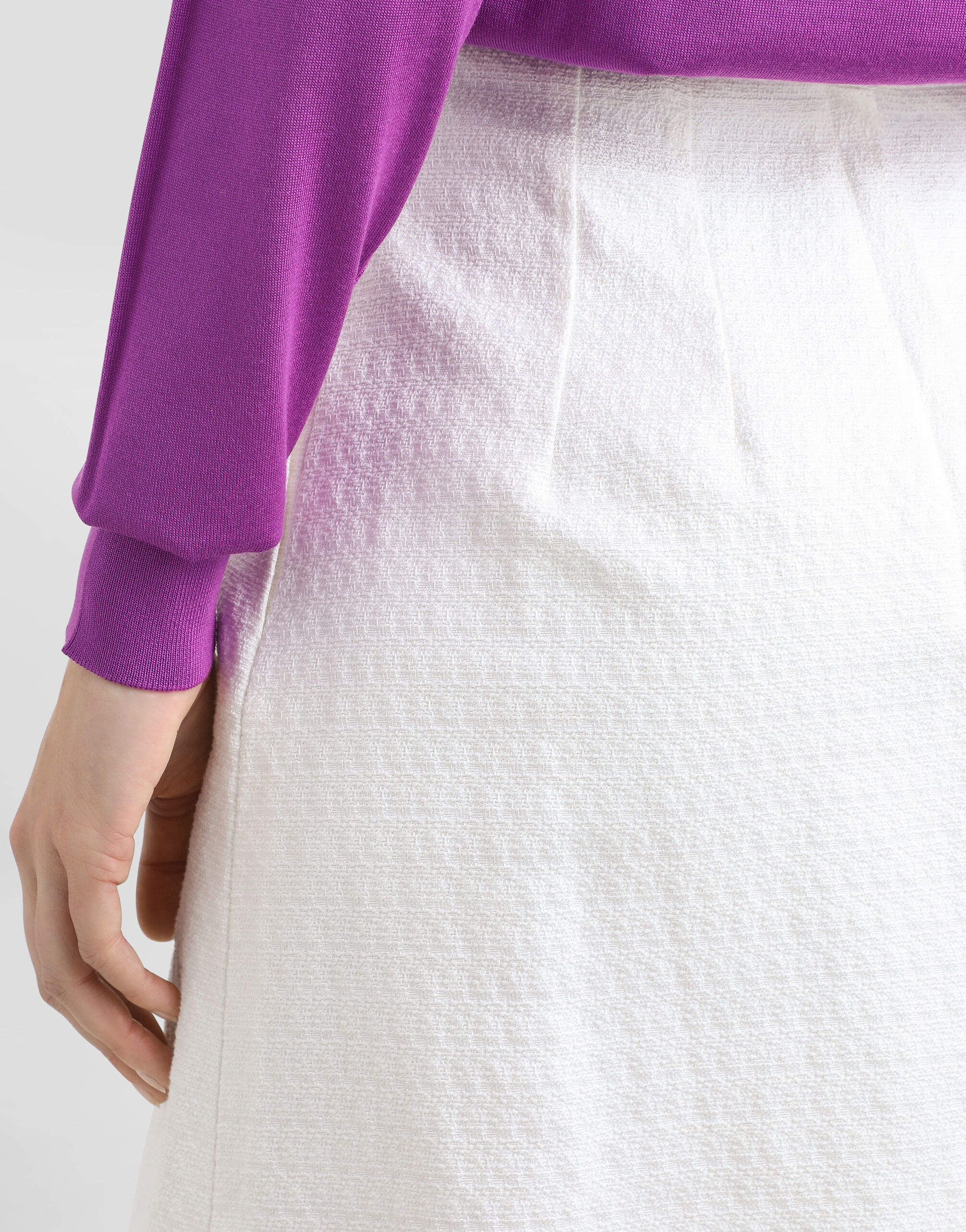 Stretch mat mini skirt - 5