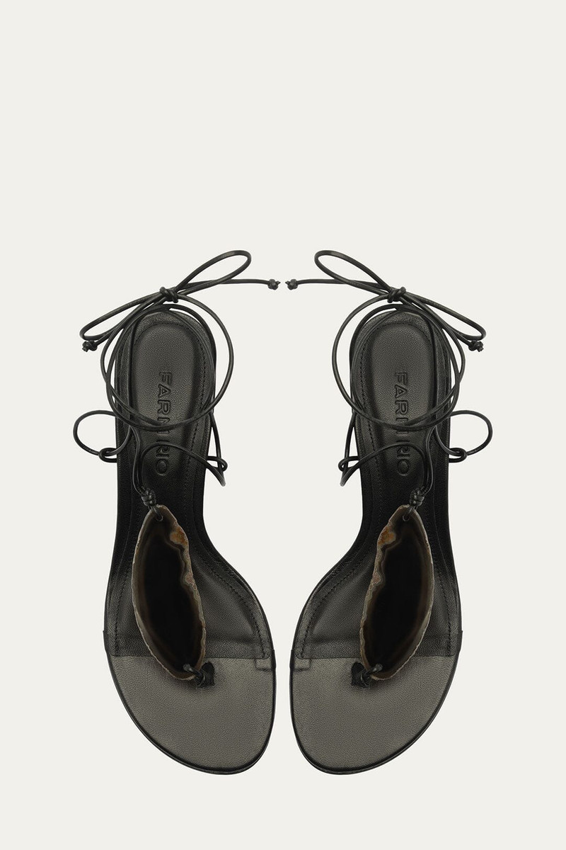 Stone Kitten Heel Sandal 7