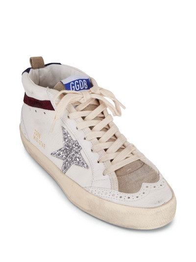 Golden Goose Mid-Star lace-up sneakers outlook