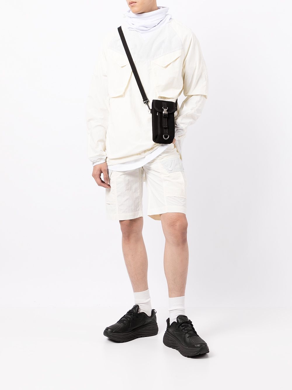 pullover funnel-neck jacket - 2