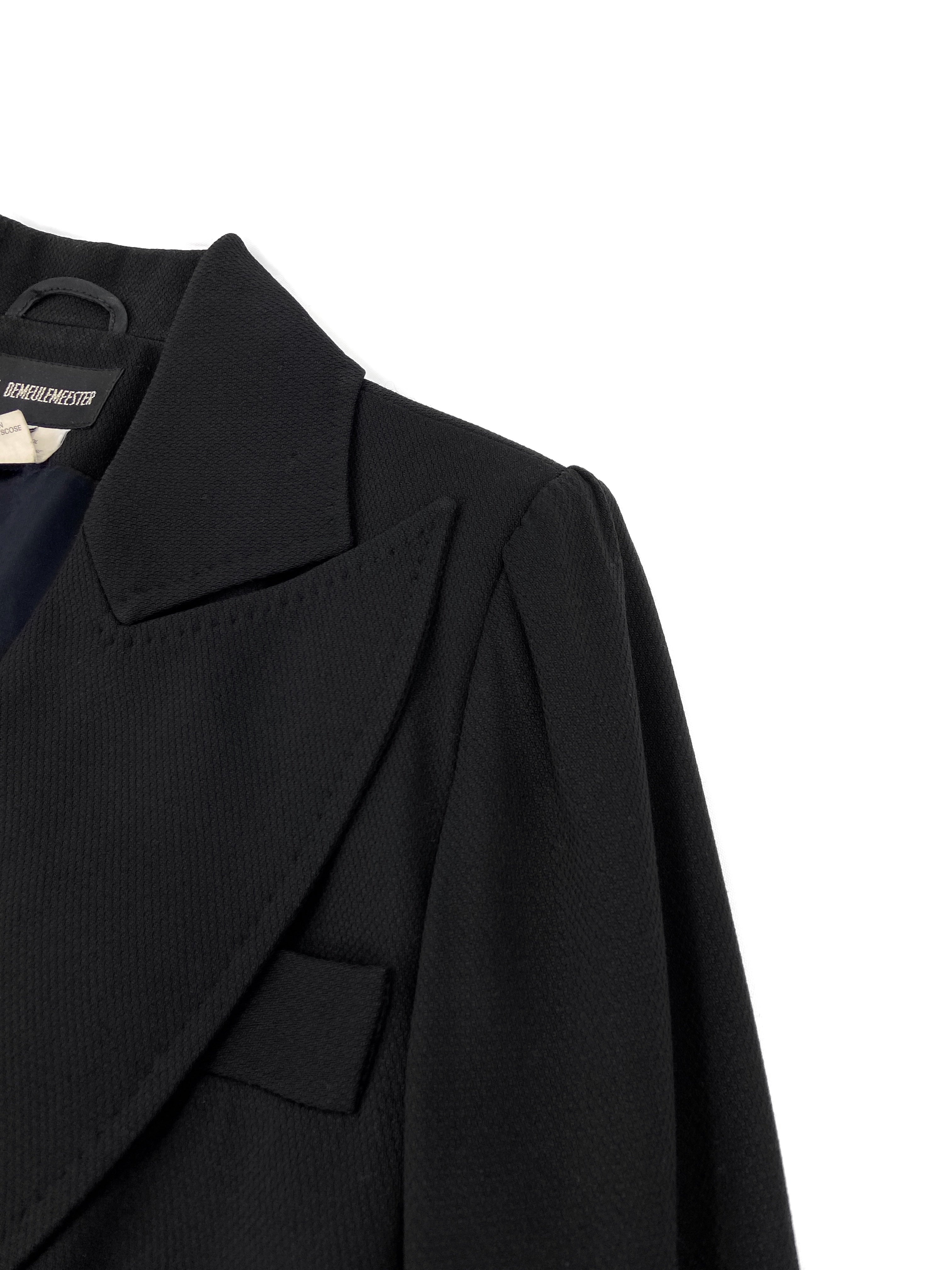 Ann Demeulemeester Fall 1995 Oversized Lapel Wool Blazer 38 - 7