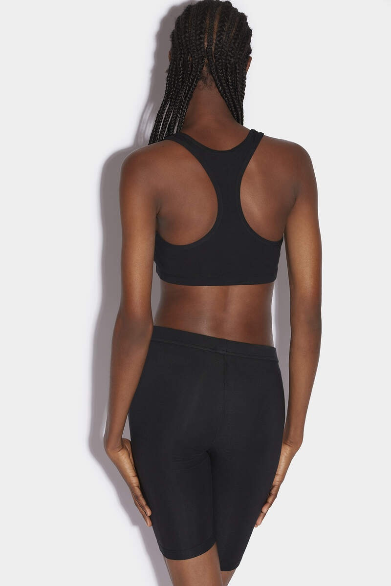 DSQUARED2 LOGO LEAF SPORTS BRA outlook