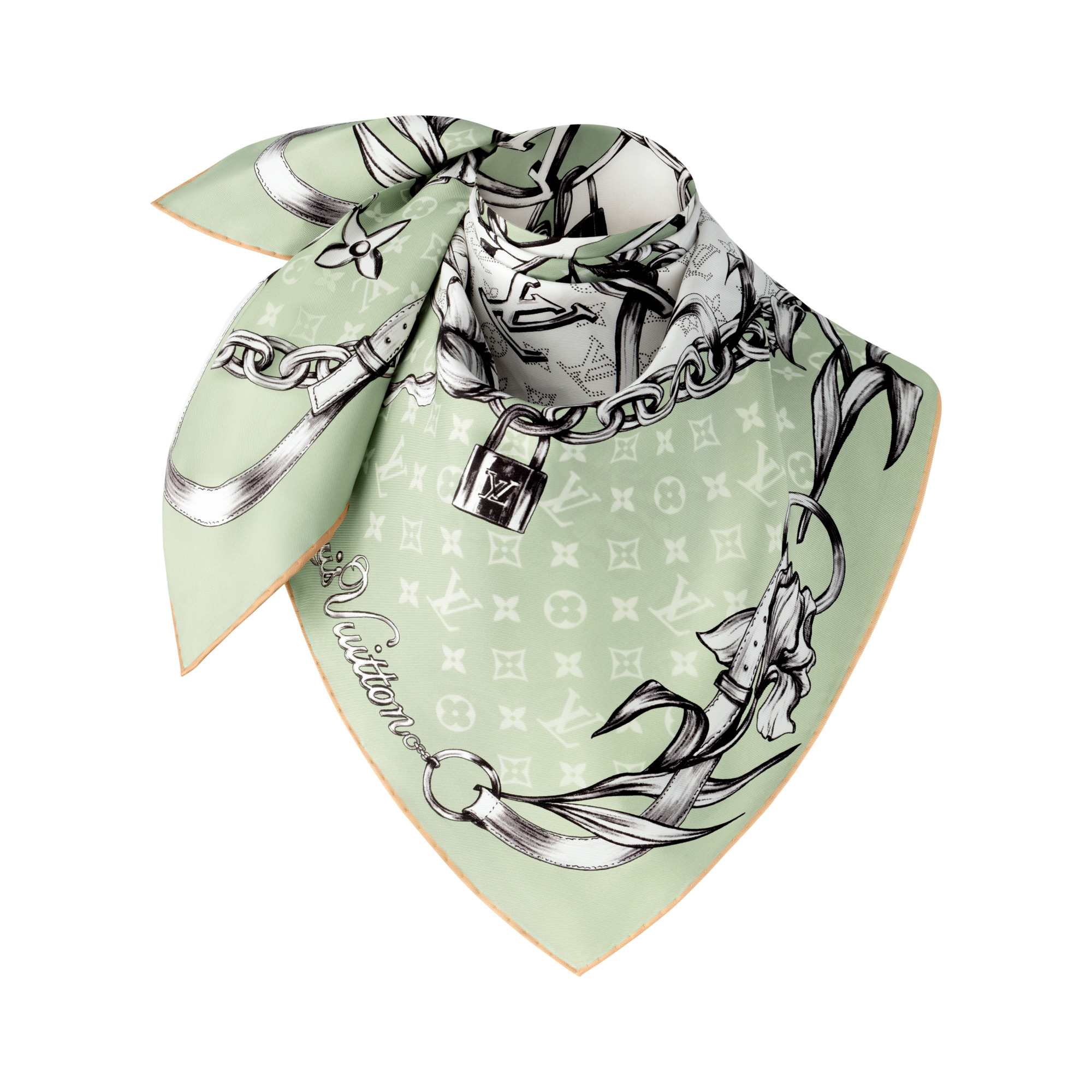 Blooming Monogram Square 90 - 2