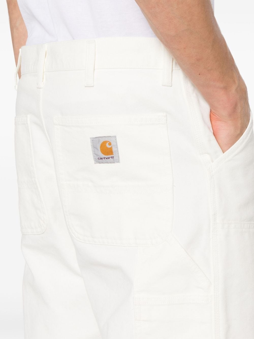 Double Knee straight-leg trousers - 5