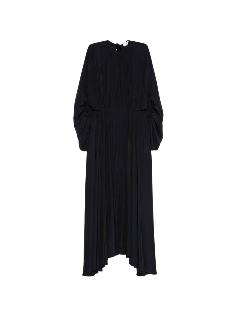 rear-zip midi dress 1