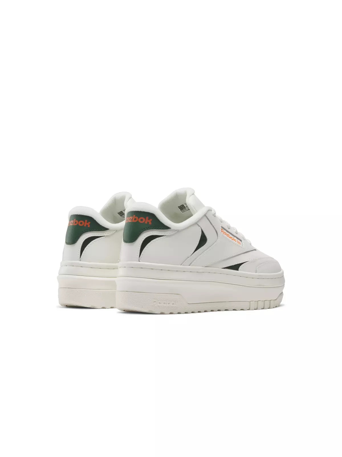 Club C Extra "Dark Green/Pump Orange/Chalk" Women's Shoe - 3