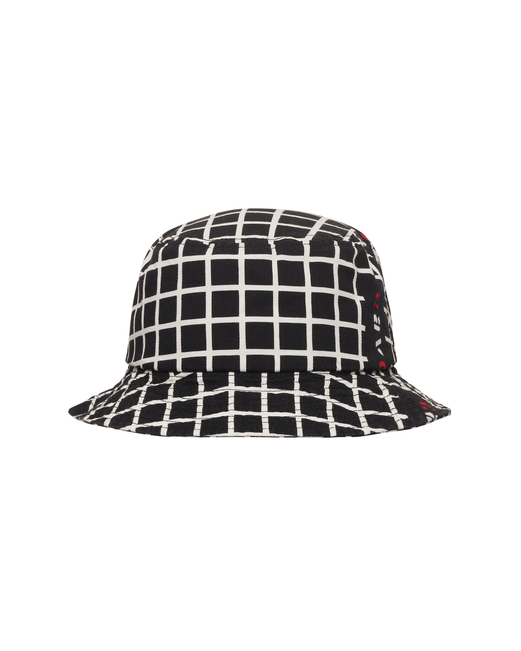 Grid Bucket Hat Black - 2