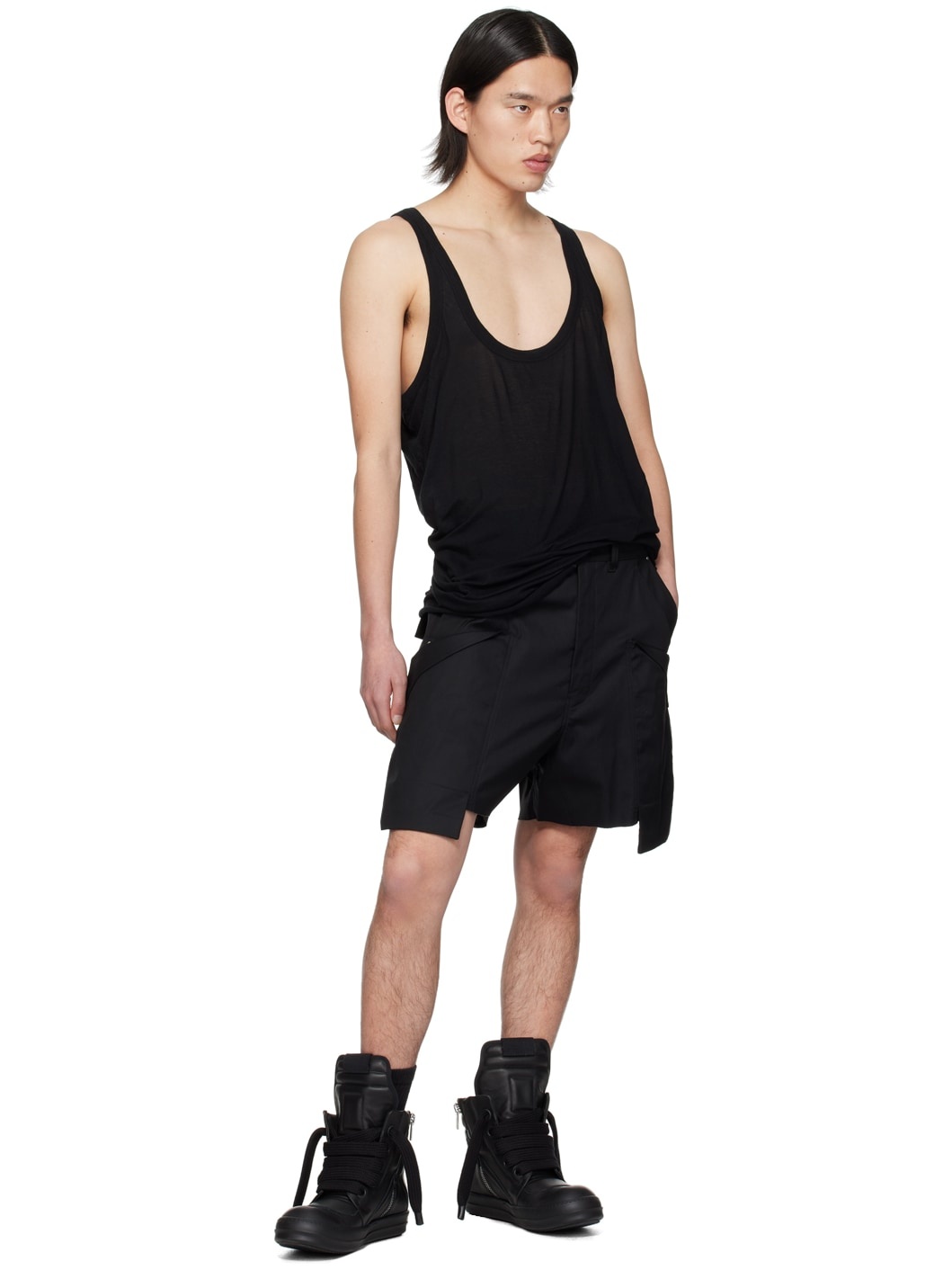 Black Fog Tank Top - 4