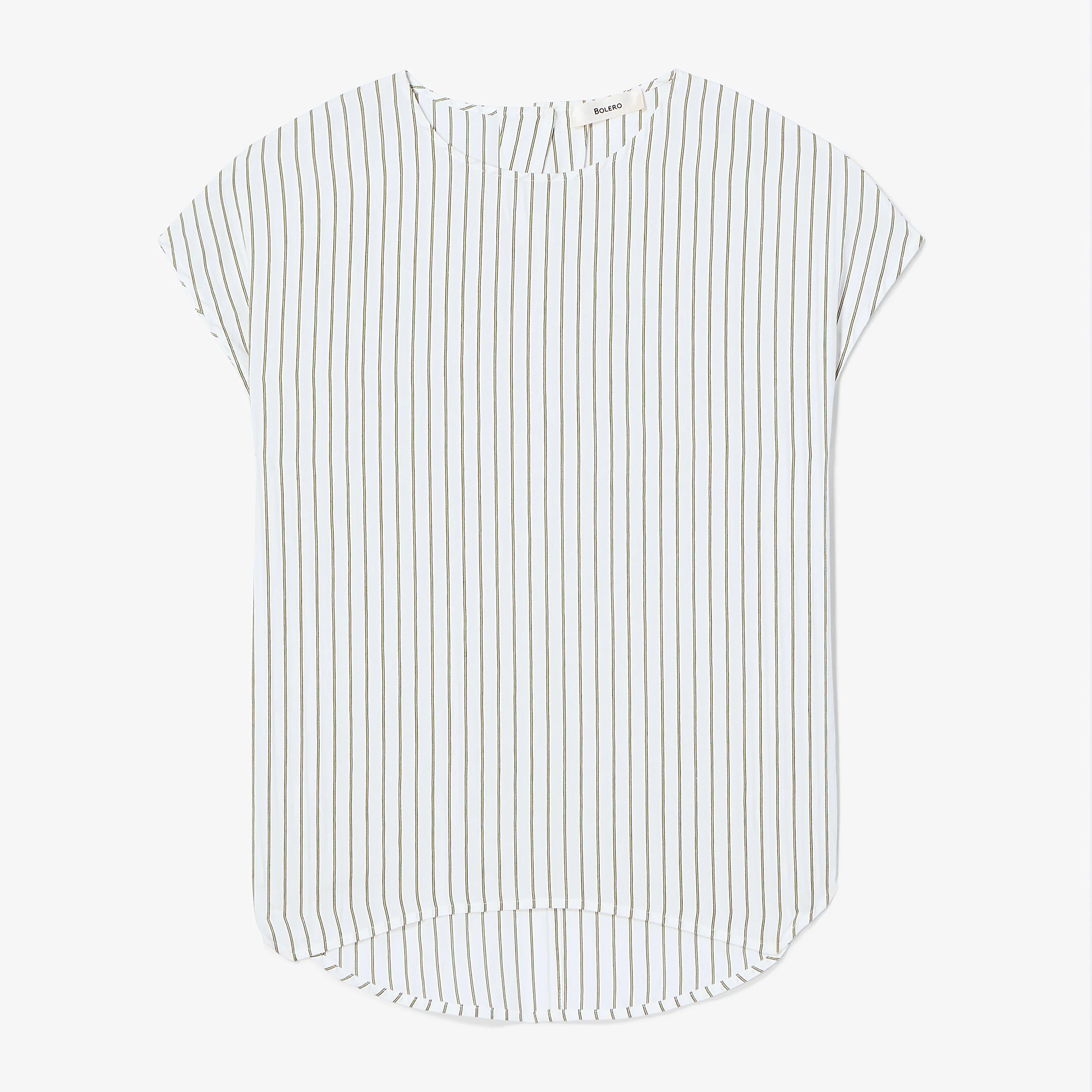 Didion Drape Top - Shadow Stripe - 1