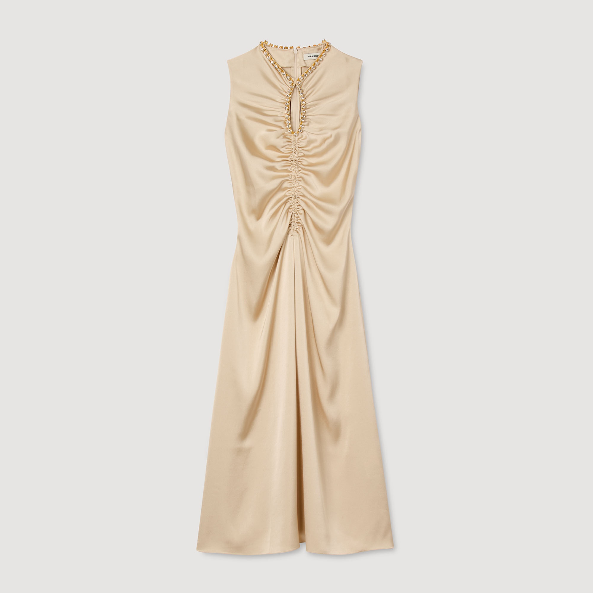 RHINESTONE MIDI DRESS - 6