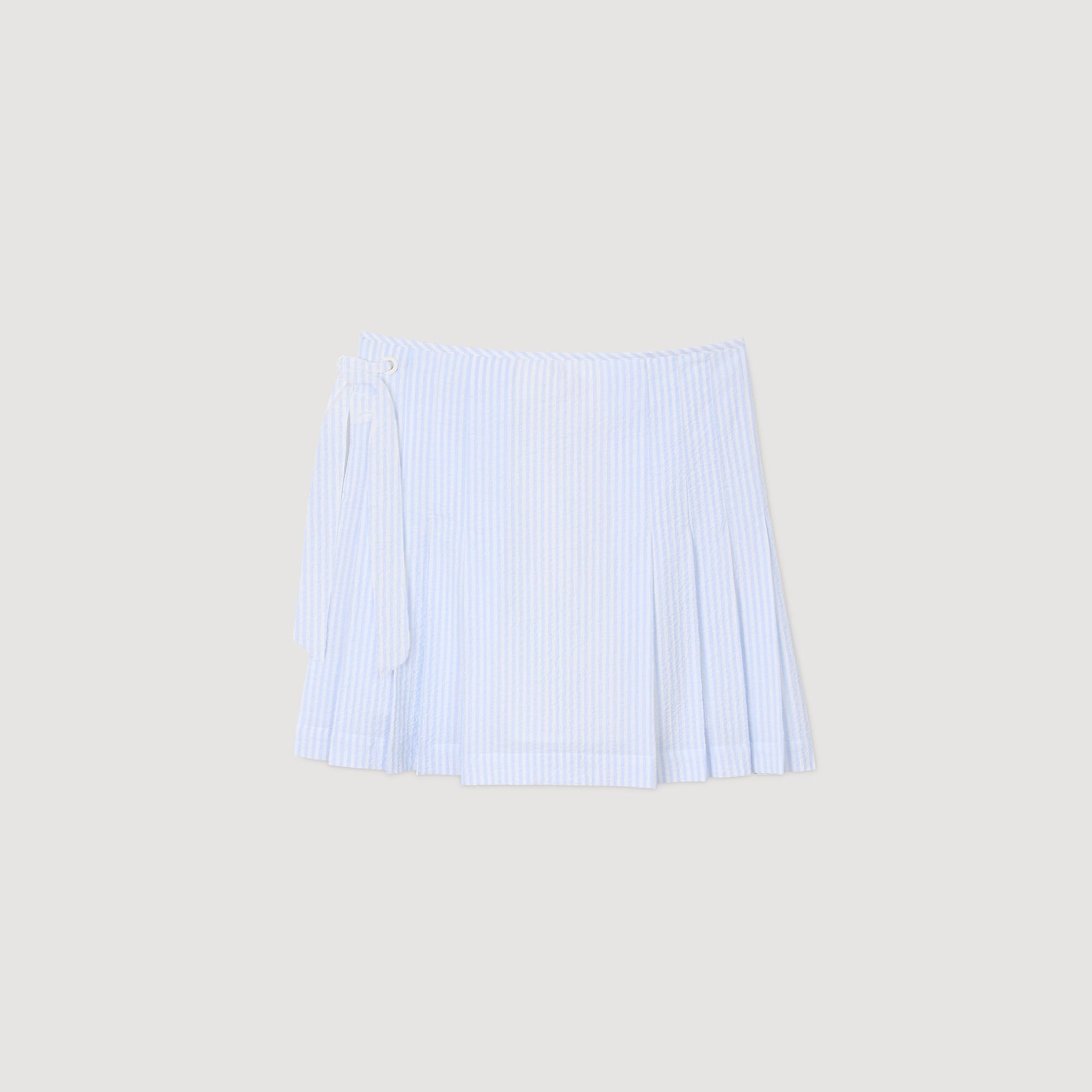 MINI STRIPED SKIRT - 6