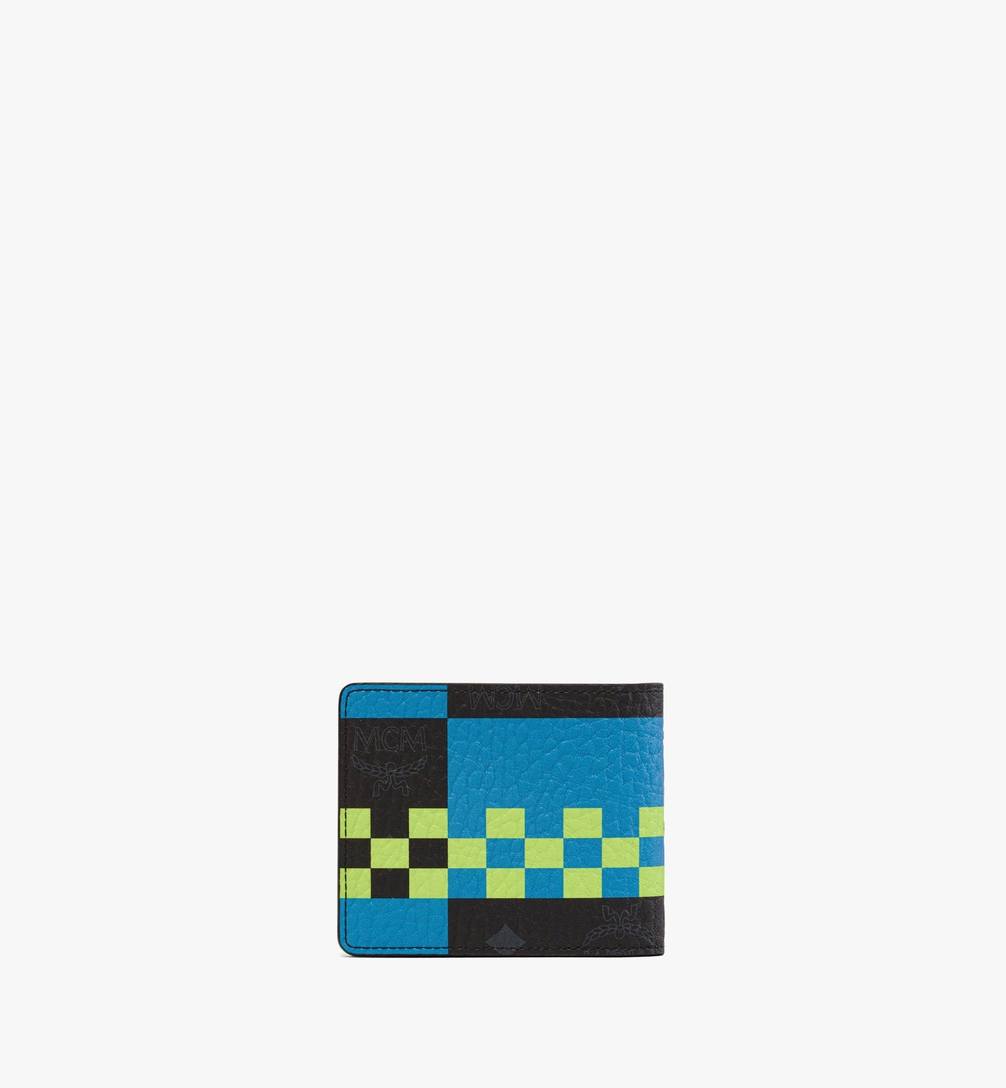 Bifold Wallet in Checkerboard Visetos - 3