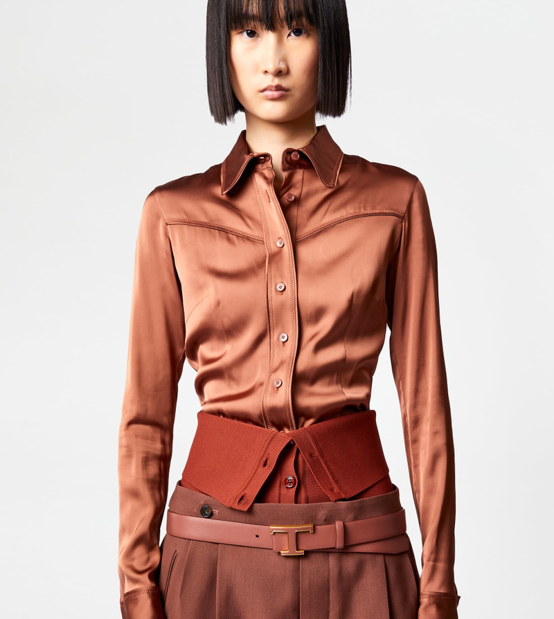 Tod's BUSTIER TOP IN KNIT - ORANGE outlook
