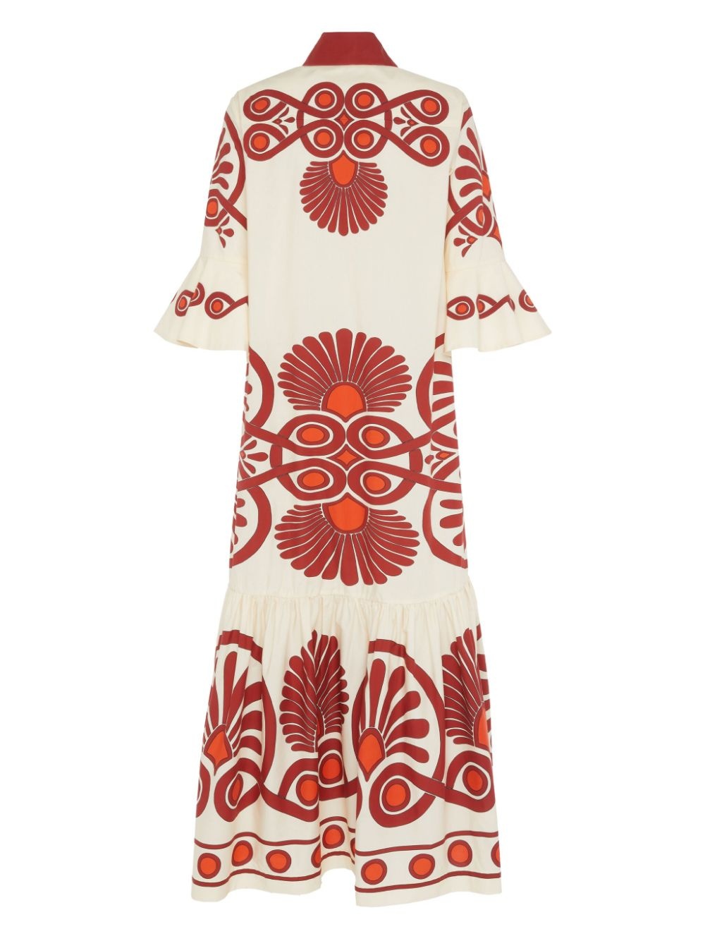 Artemic geometric-print cotton dress - 5