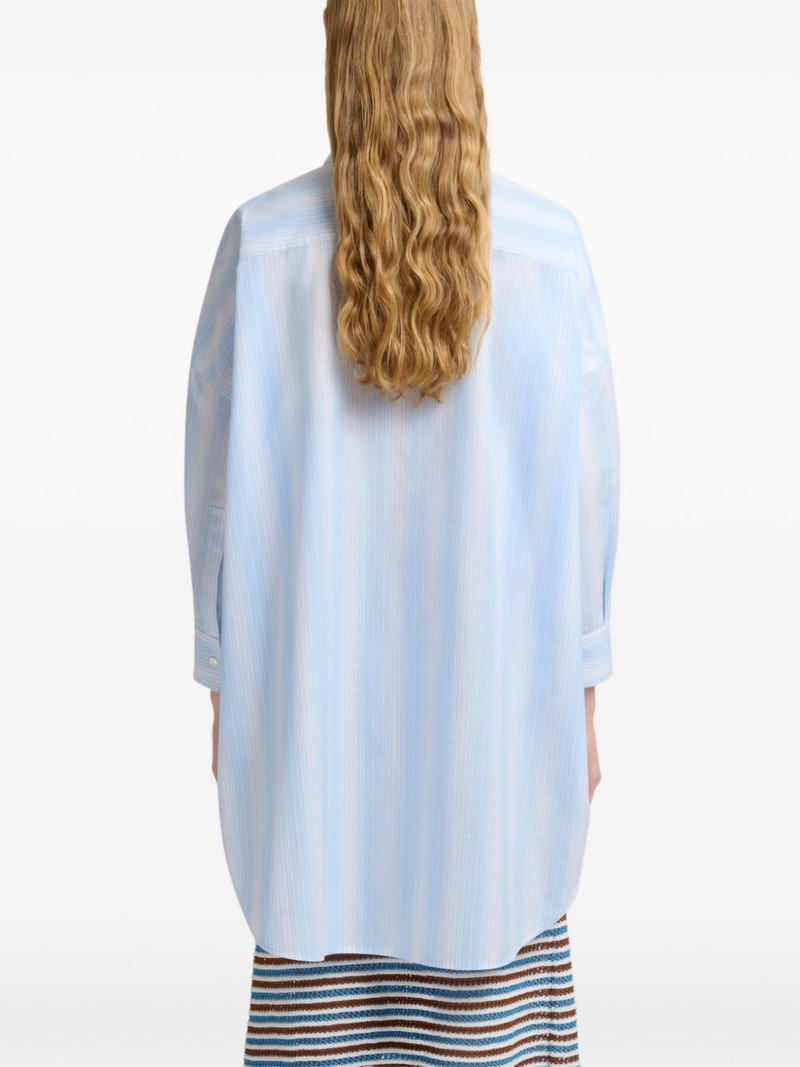 striped panel shirt 3