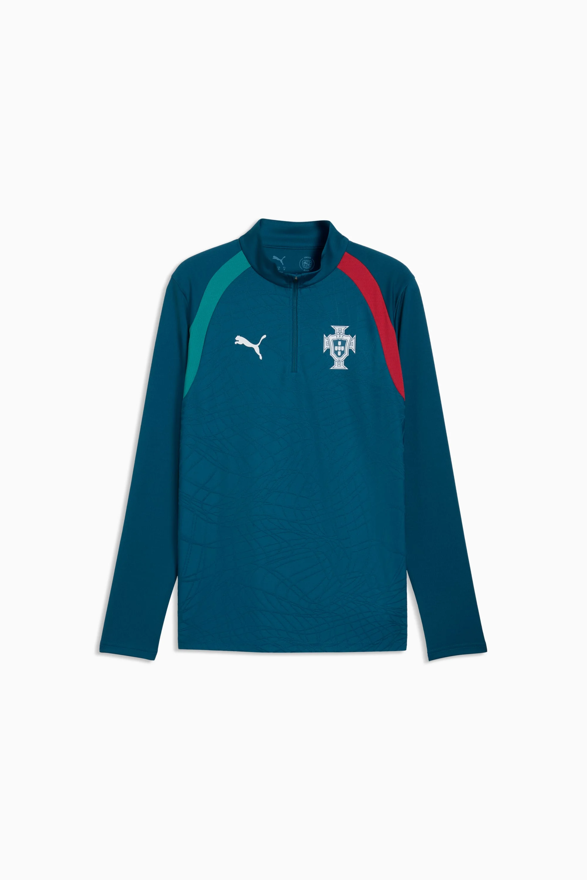 Portugal Men's Quarter-Zip Soccer Top - 1