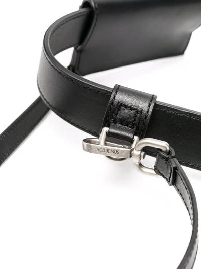 JACQUEMUS leather coin belt outlook