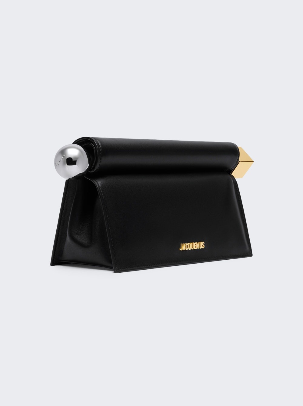 The Rond Carré Clutch Black - 4
