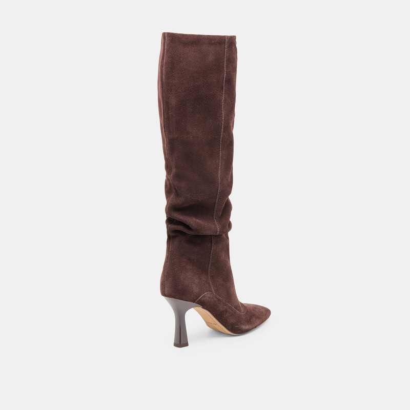 LOUSA BOOTS MAHOGANY SUEDE 5