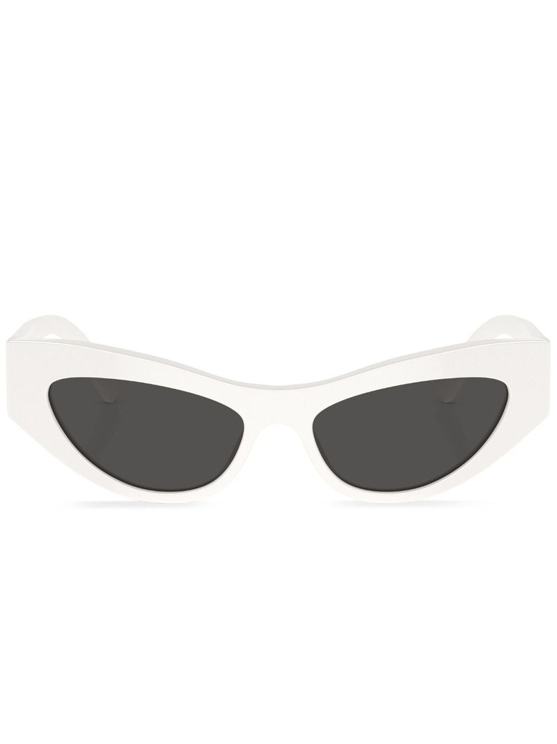 oval-frame sunglasses 1