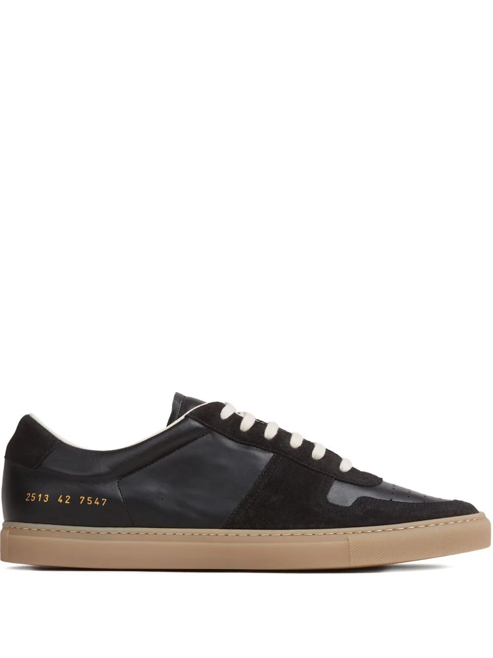 leather suede sneakers - 1