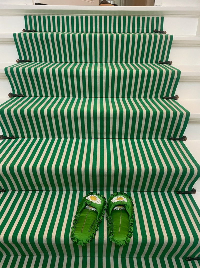 BERNADETTE Silk Daisy Slippers outlook
