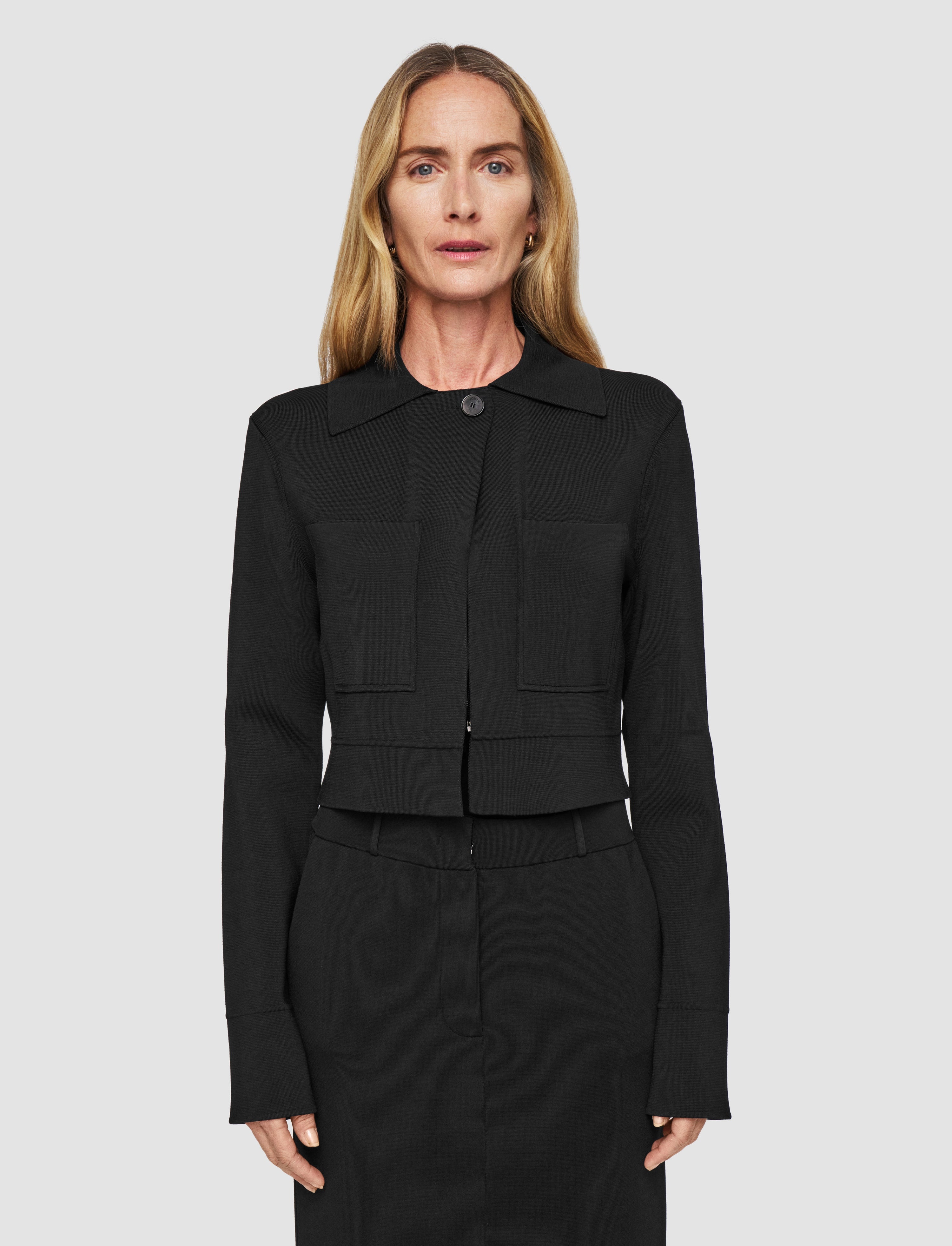 Milano Knit Stretch Zip Jacket - 3