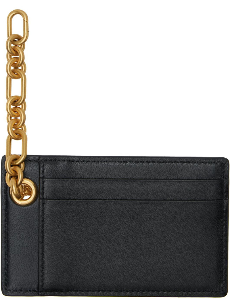 Balmain Black Pulse Chain Card Holder outlook