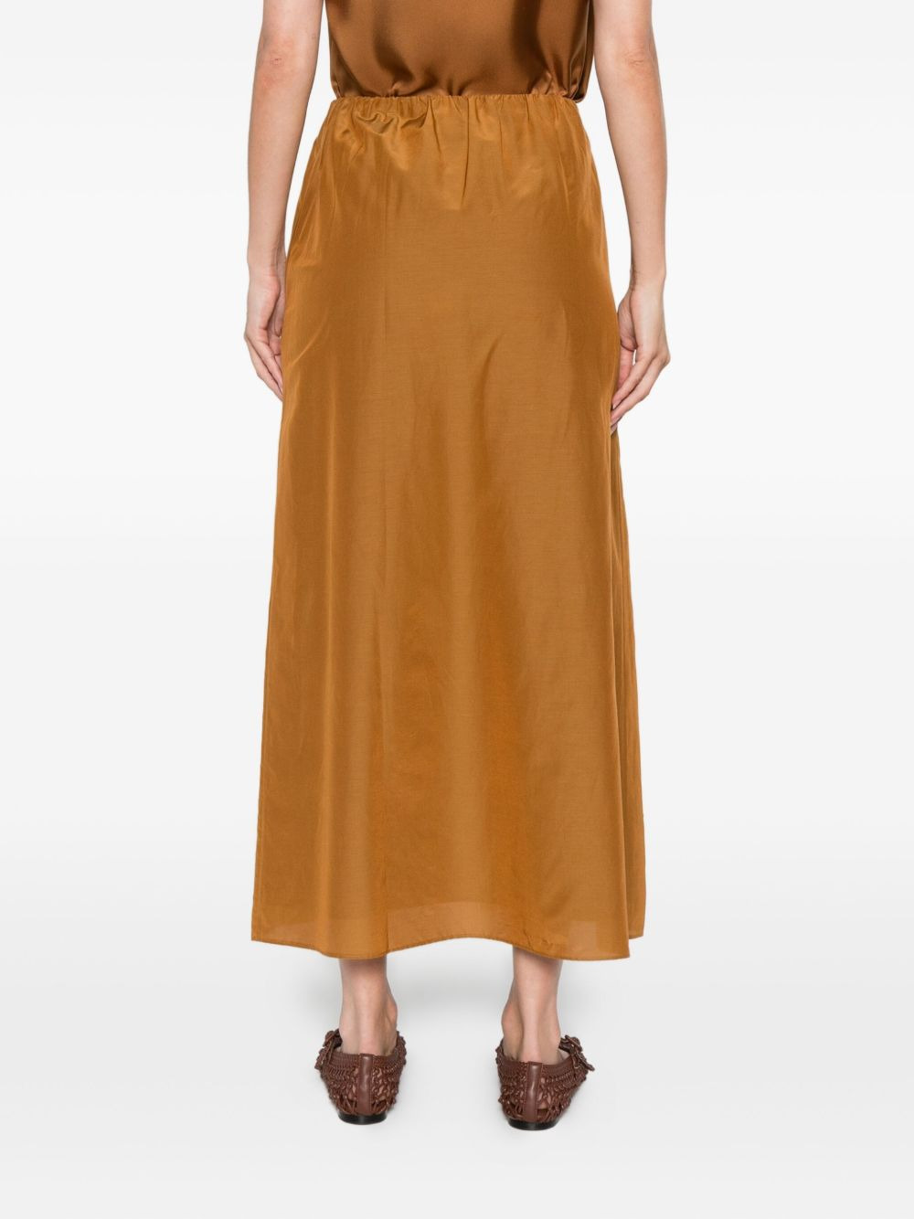 Carmen split-front midi skirt - 4