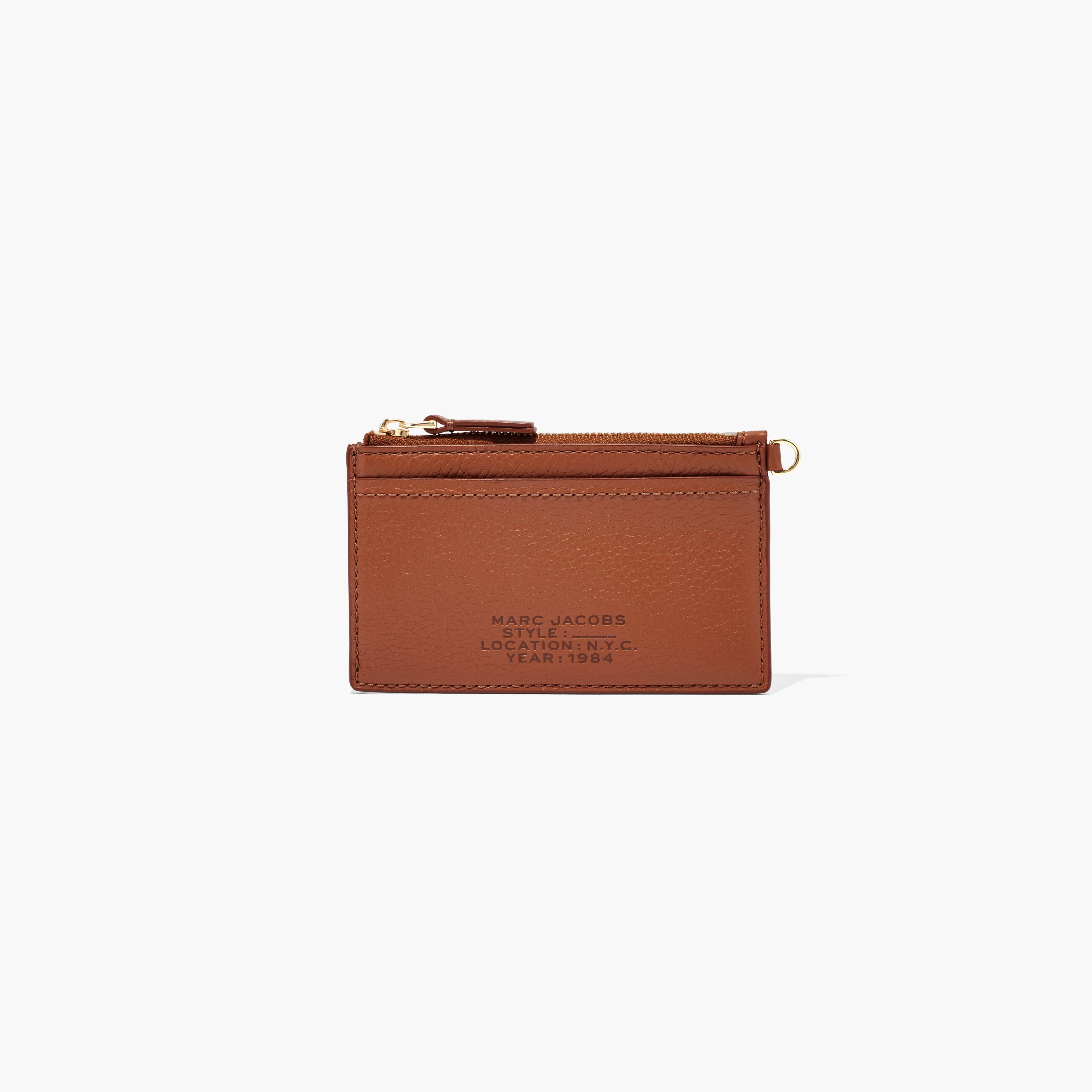 THE LEATHER TOP ZIP WRISTLET - 4