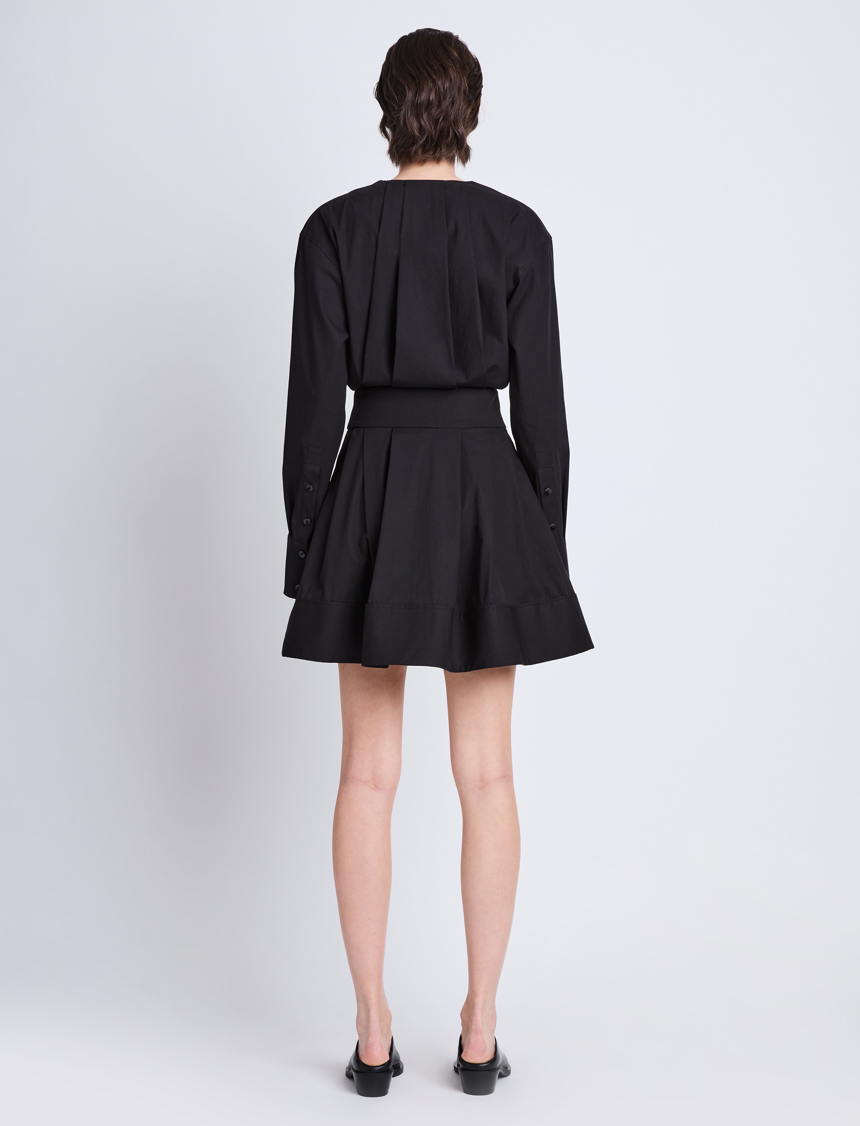 Eileen Dress in Eco Poplin - 4