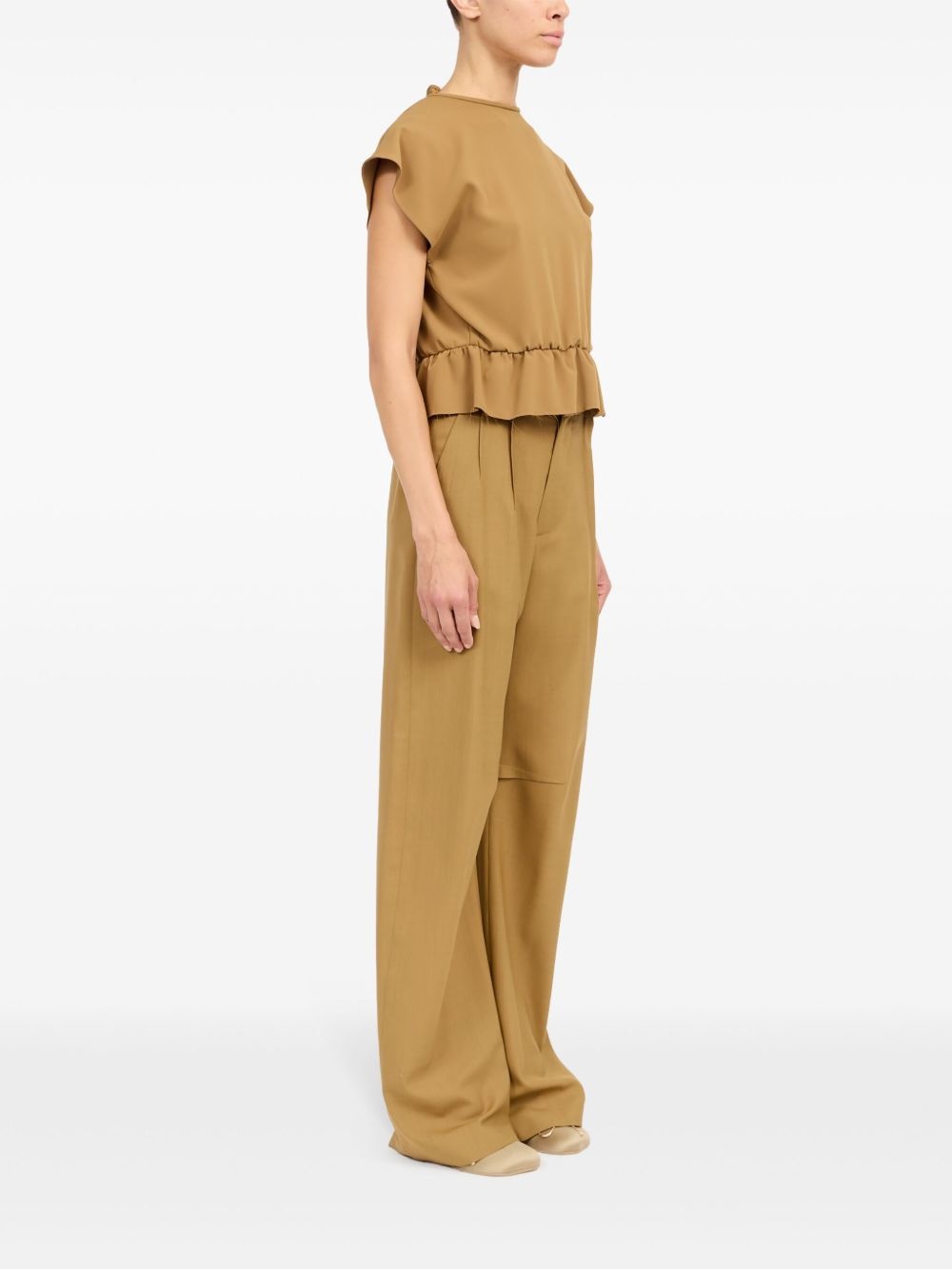 ruffled detailing blouse - 3