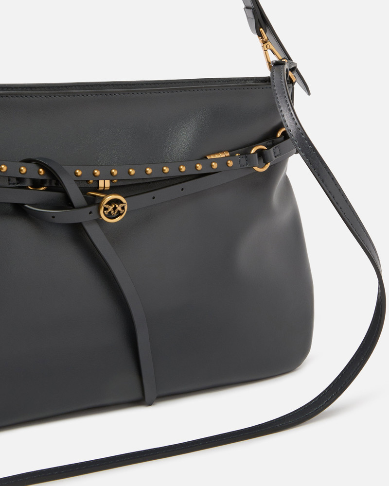 BELT BAG BIG LARGE SHOULDER BAG IN LEATHER 3