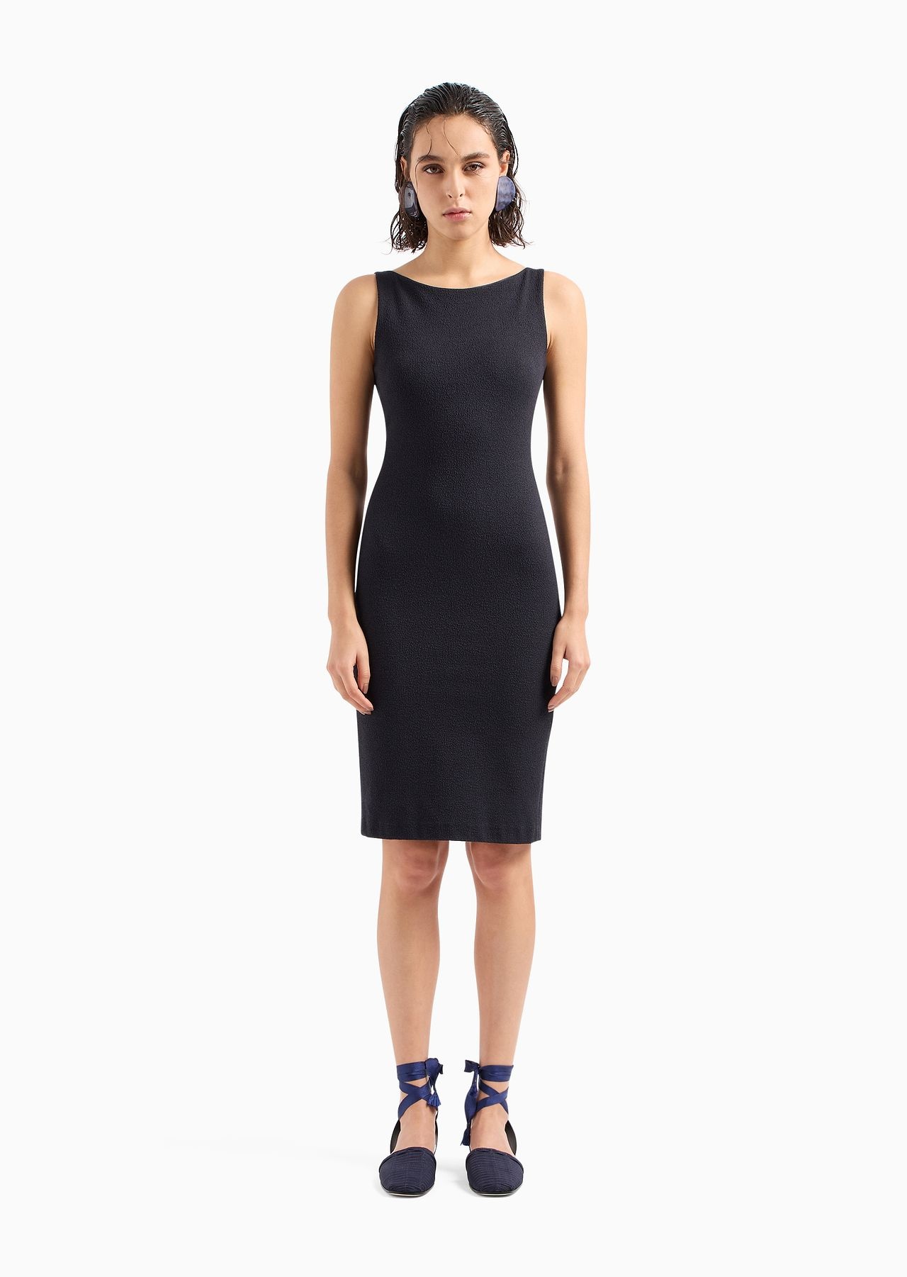 Jacquard jersey tube dress - 2