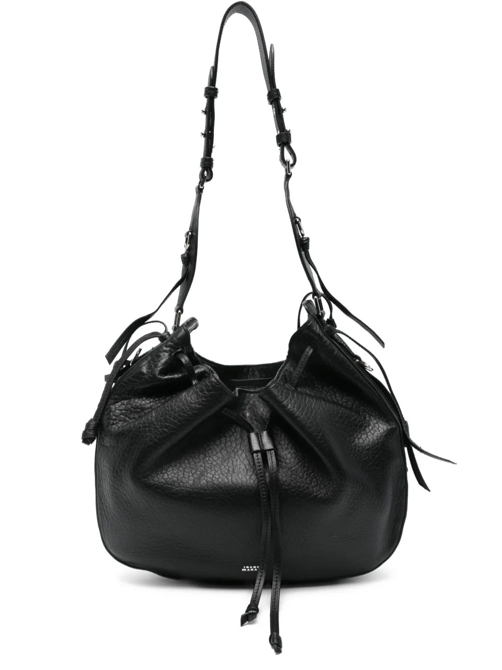 Bolton drawstring leather shoulder bag - 1