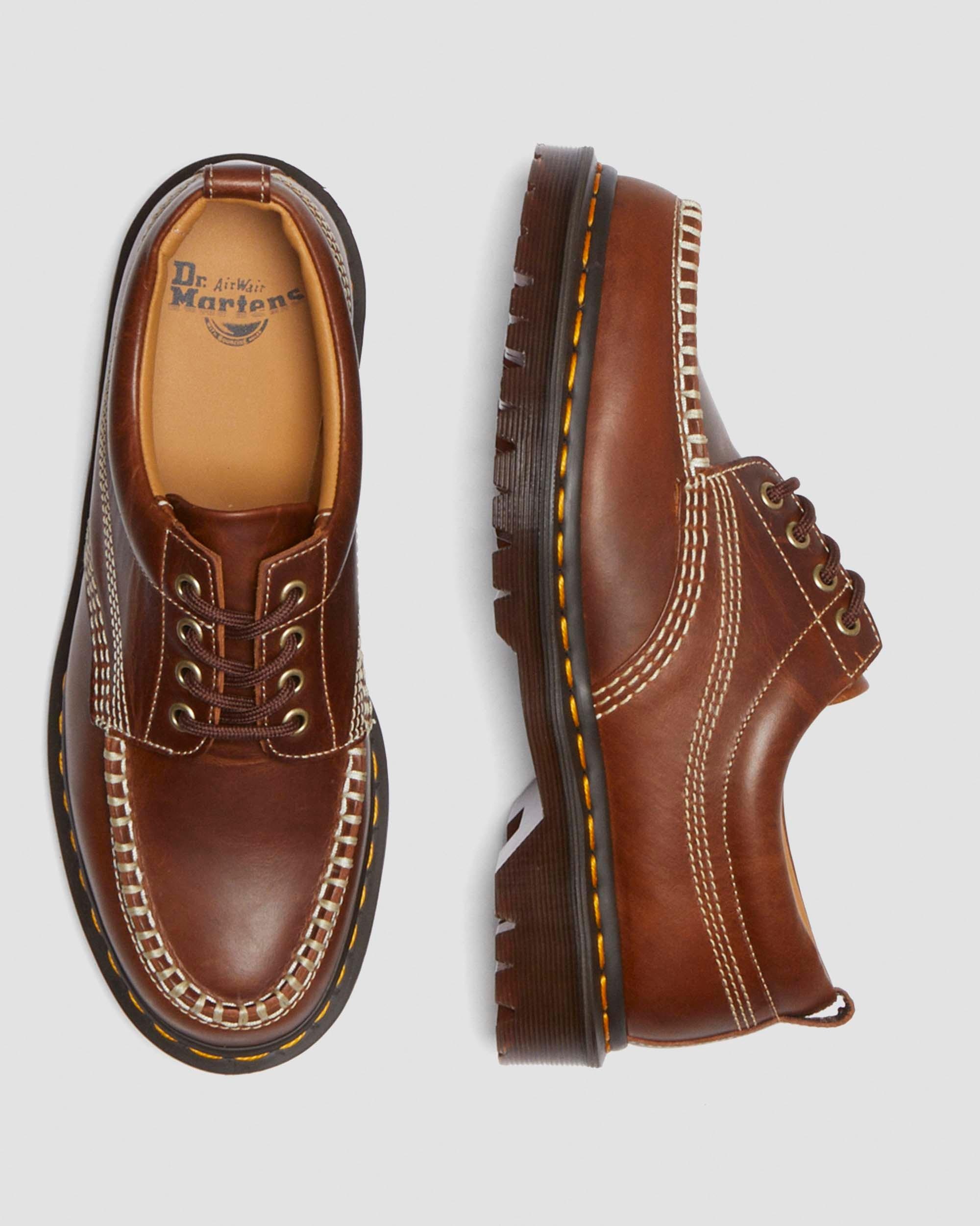 Lowell Leather Moc Toe Shoes - 2