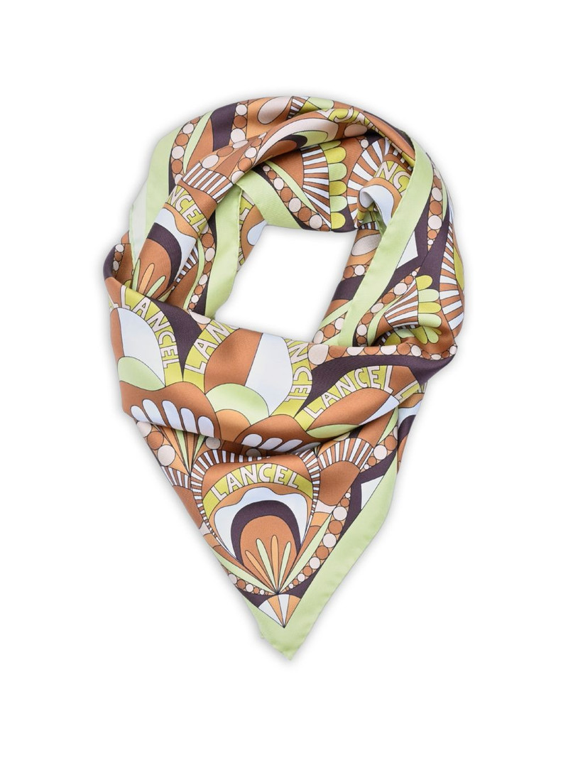 LANCEL Floral neckerchief outlook