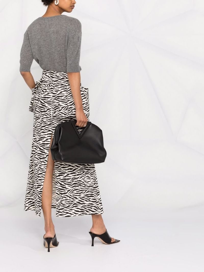 V-neck cashmere top - 4