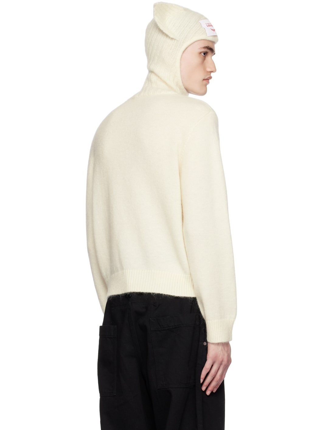 Off-White Ears Balaclava Sweater - 3