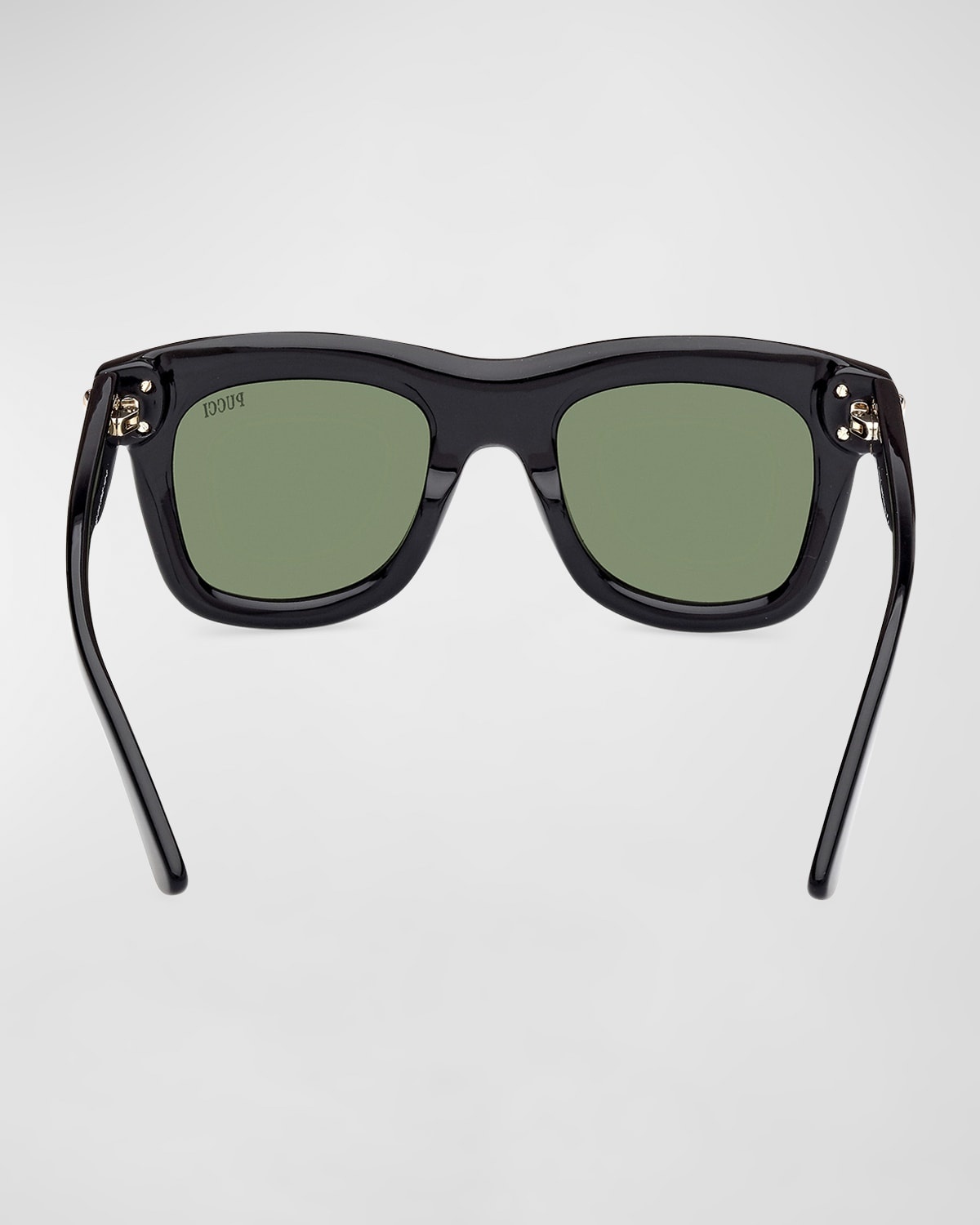 Logo Acetate Square Sunglasses - 5