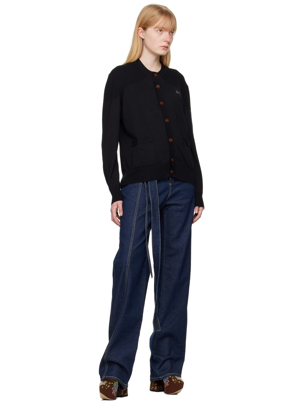 【関税込み】Ottolinger SSENSE限定 ブルー ジーンズ OTTOLINGER SSENSE Exclusive Blue Jeans | REVERSIBLE