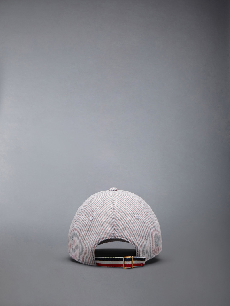 Stripe Oxford Classic Baseball Cap 3