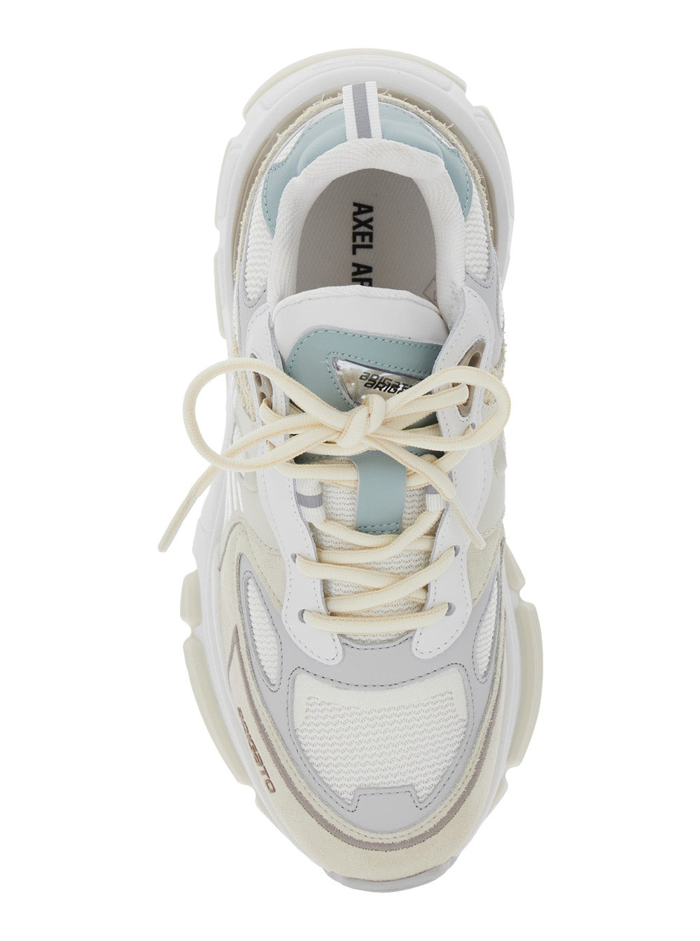 Axel Arigato Women 'Sphere Running' Multicolor Sneakers With Chunky Sole And Logo On Tongue In Leath - 4