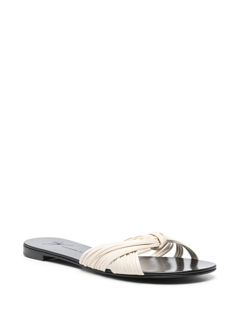 Giuseppe Zanotti knot-detail slides outlook
