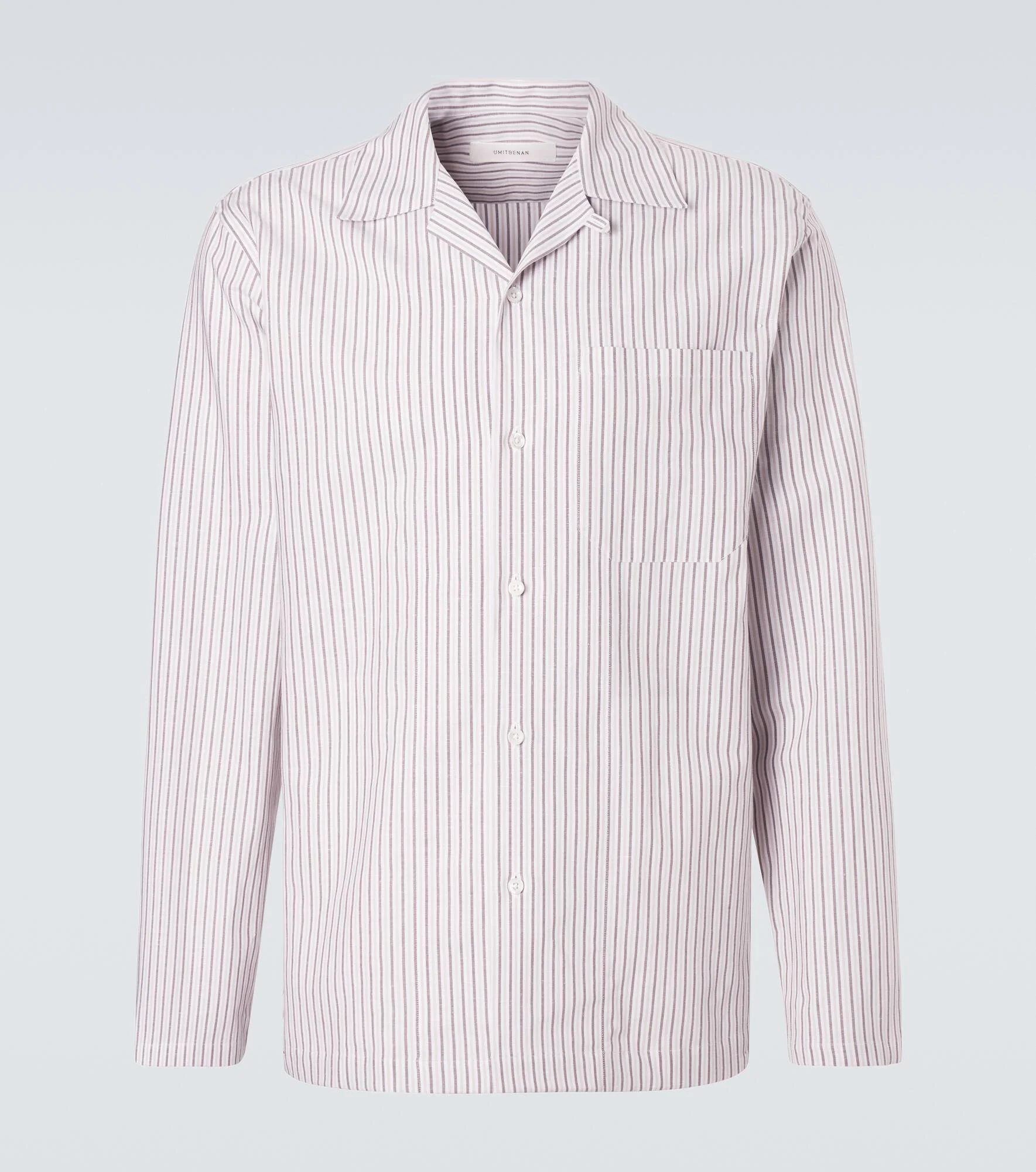 Havana striped linen and cotton shirt - 1