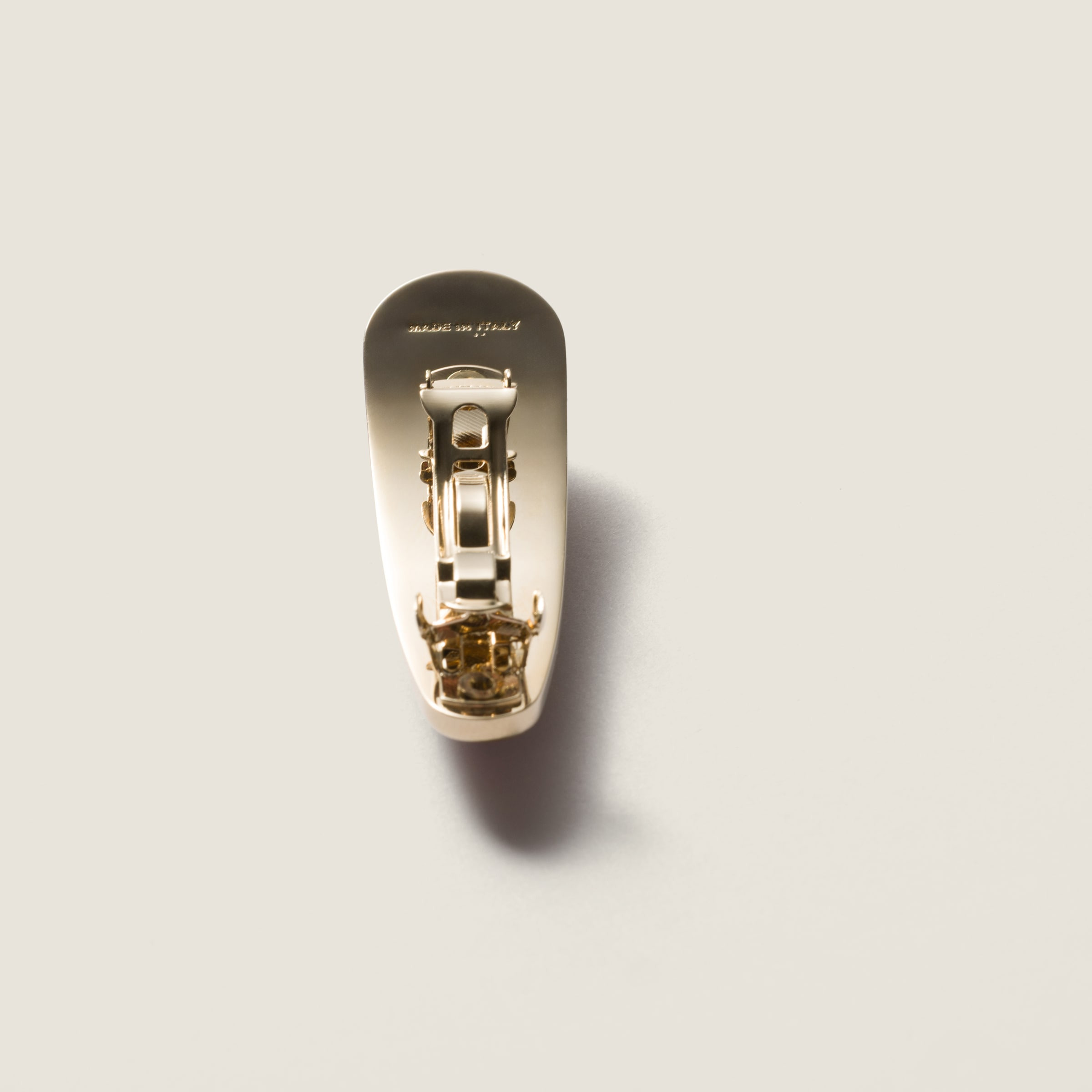 Patent leather hair clip - 2