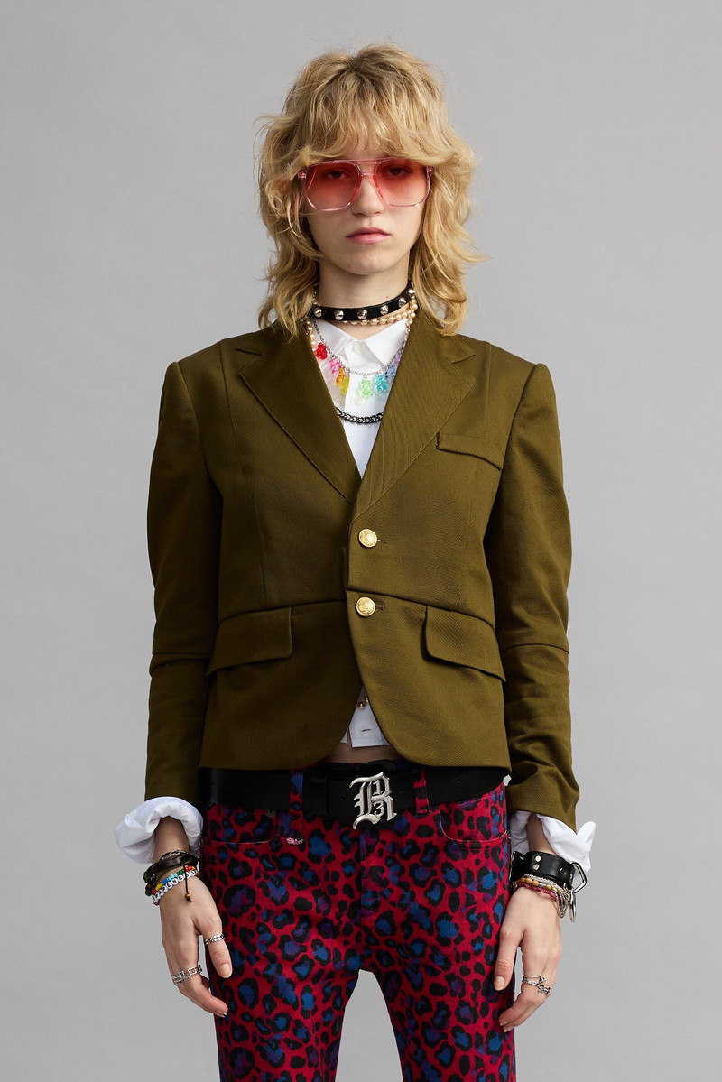 PLEATED BOYFRIEND BLAZER 4